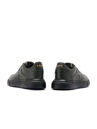 RARE RABBIT Men Leather Round Toe Regular Height Sneakers