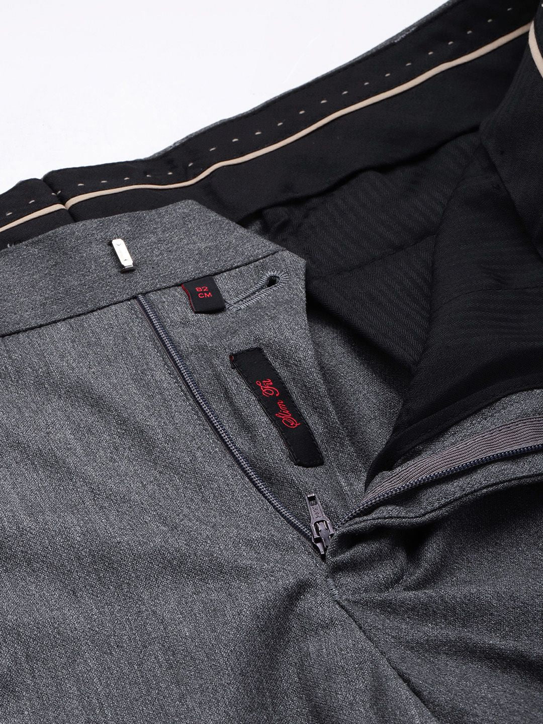 Raymond Men Slim Fit Formal Trousers