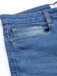 all about you Women Straight Fit High-Rise Light Fade Stretchable Jeans