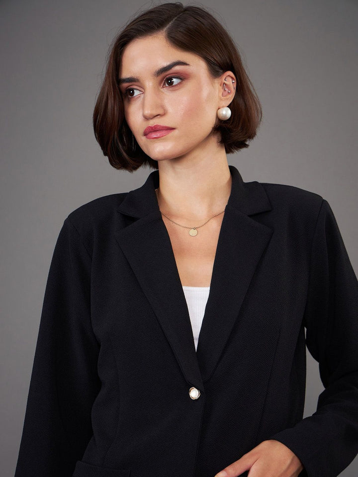 SASSAFRAS worklyf Slim Fit Blazer With Trousers Co-Ords