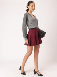 DressBerry Lace Elegance V-Neck Top