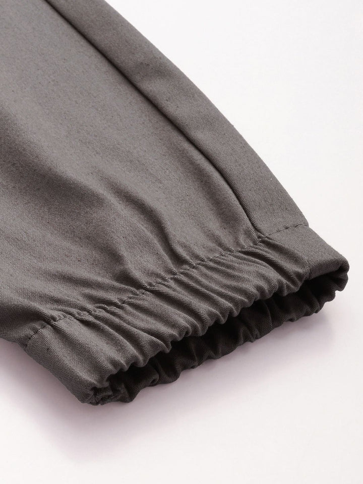 The Indian Garage Co Men Solid Slim Fit Joggers