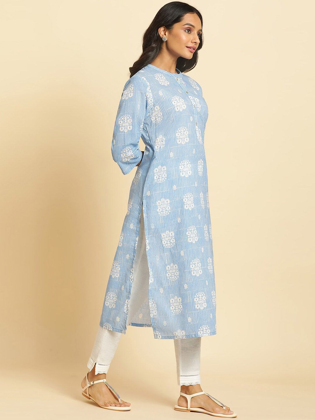W Ethnic Motifs Printed Kurta