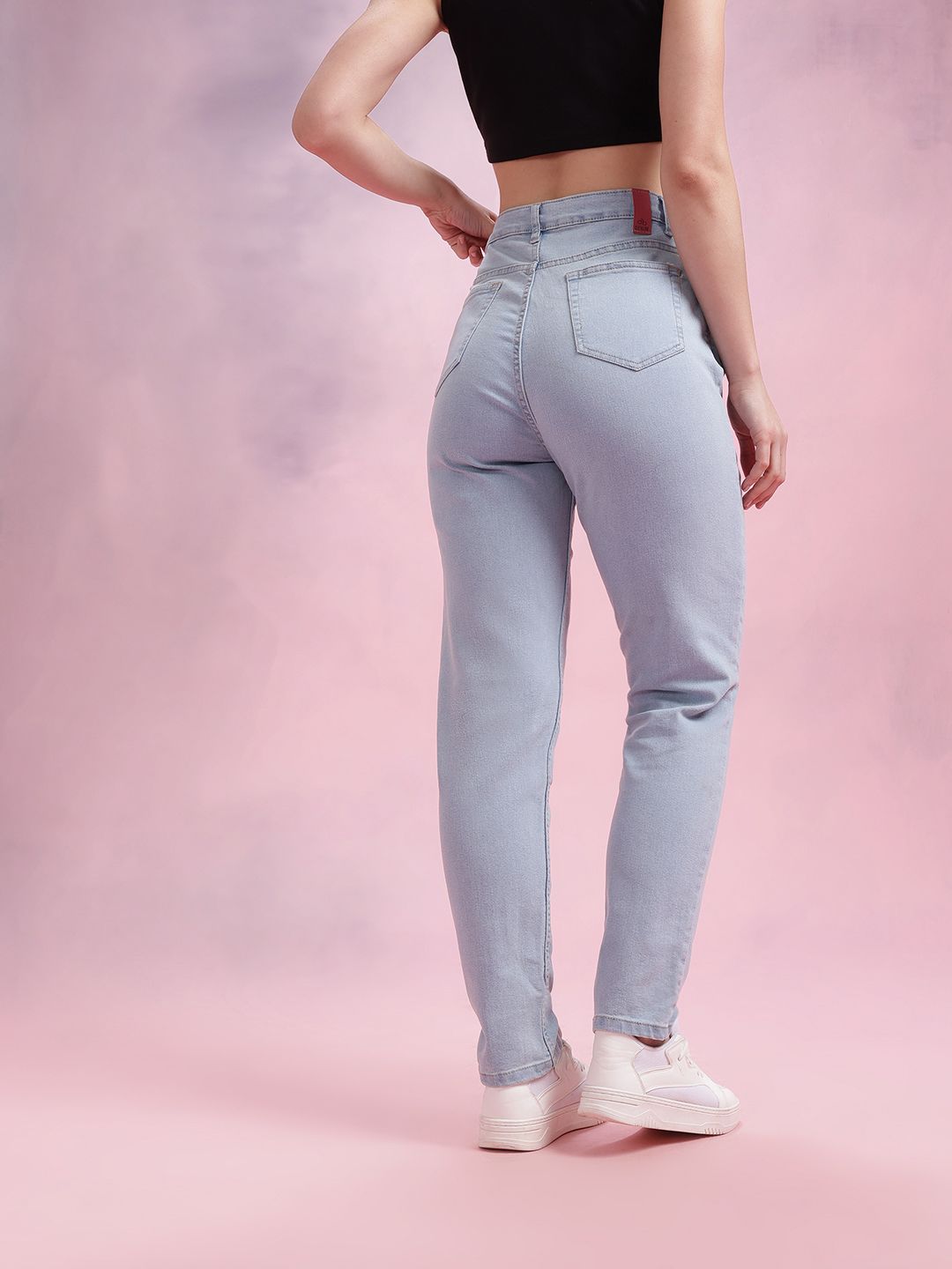 DressBerry Women Mom Fit Jeans