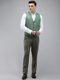 Park Avenue Super Slim Fit Notched Lapel Collar 3 Piece Party Suit