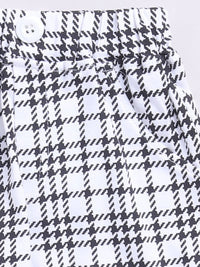 Moms Love Infant Boys Checked Pure Cotton Shirt with Joggers