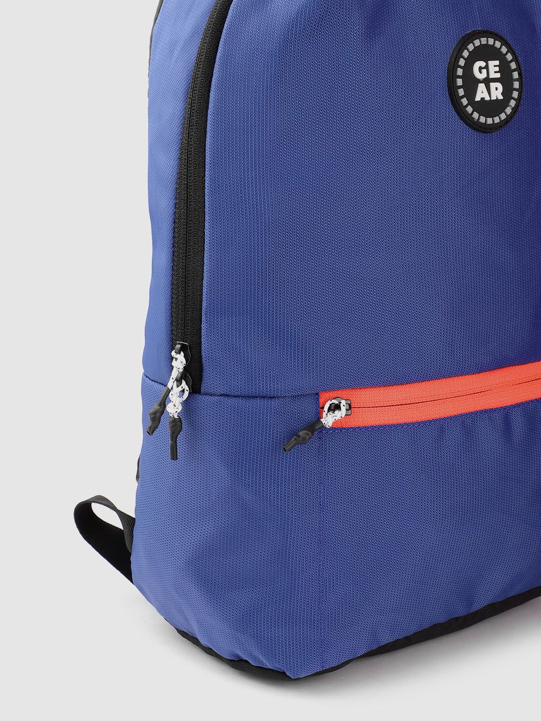 Gear Brand Logo Embossed Detail Medium-Sized Backpack 13L
