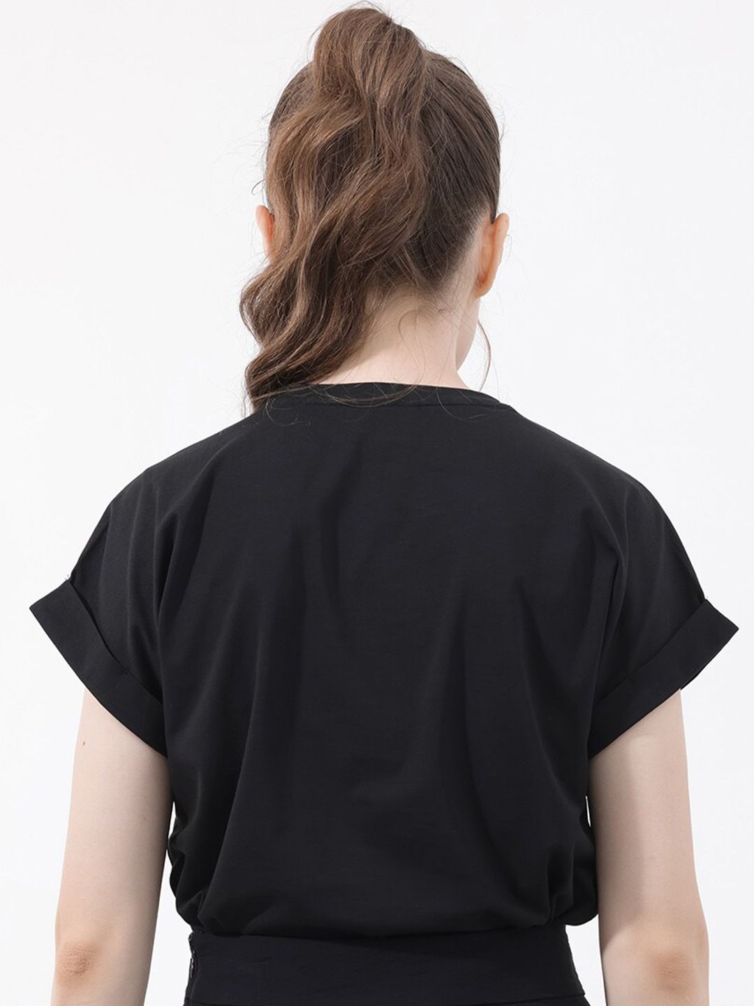 RAREISM Women Printed Extended Sleeves T-shirt