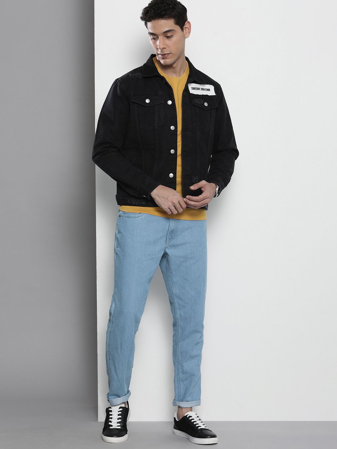 The Indian Garage Co Men Dad Fit Jeans