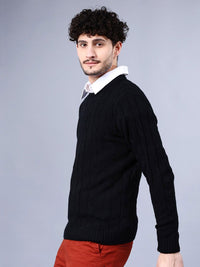 The Indian Garage Co  Striped Acrylic Pullover