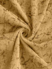 Cortina Orange Set of 2 Abstract Printed Room Darkening Door Curtain