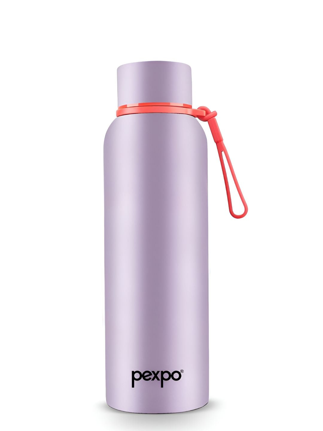 Pexpo Bravo Purple ISI Certified Thermosteel Hot and Cold Orchid Flask Water Bottle 1000ml