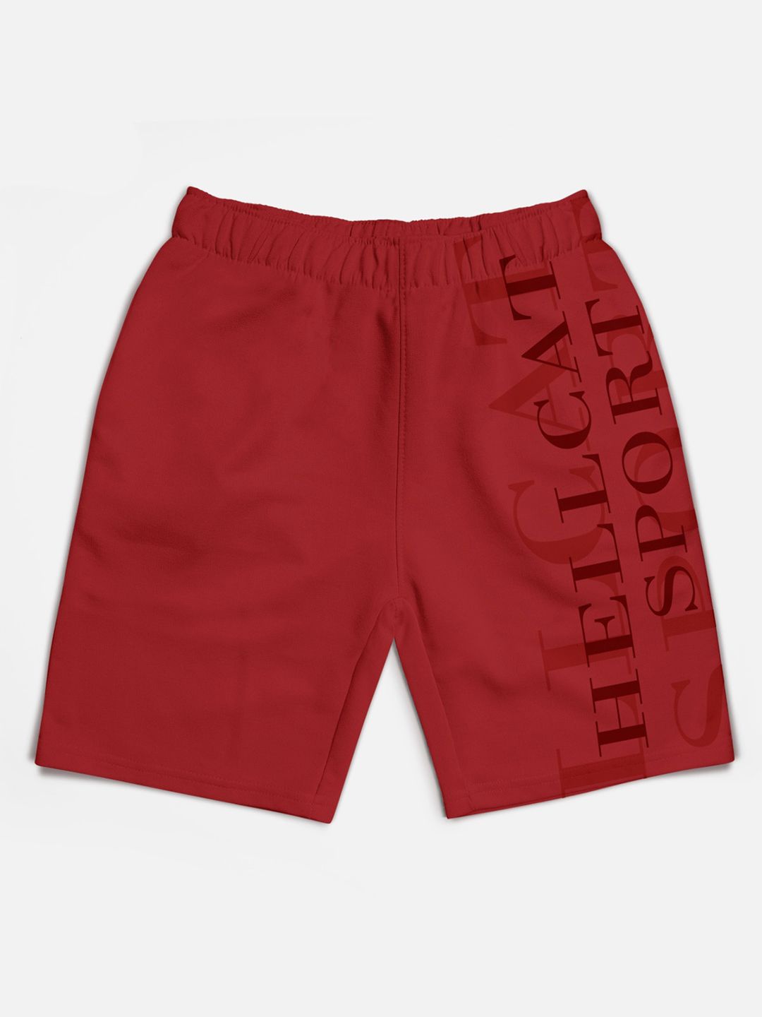 HELLCAT Boys Pack of 5 Mid-Rise Printed Cotton Shorts