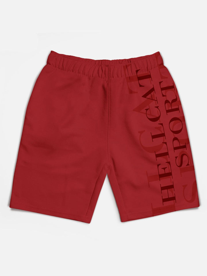HELLCAT Boys Pack of 5 Mid-Rise Printed Cotton Shorts