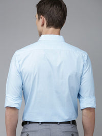 Park Avenue Men Pure Cotton Solid Slim Fit Opaque Formal Shirt