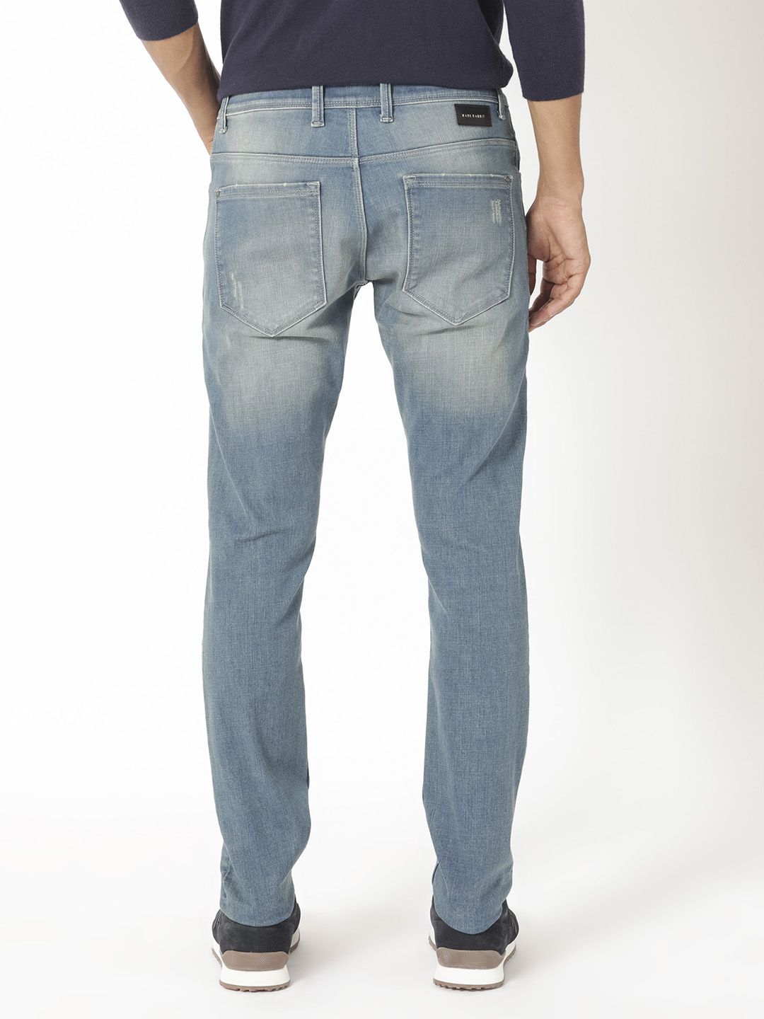 RARE RABBIT Men Grimm Slim Fit Cotton Jeans