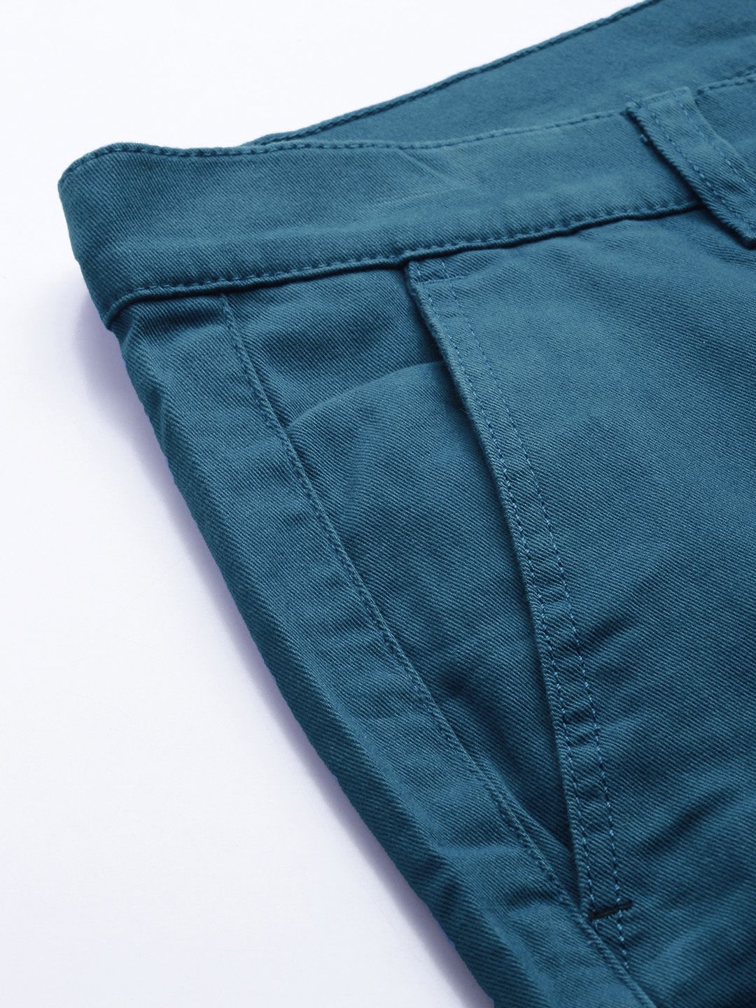 The Indian Garage Co Men Blue Slim Fit Easy Wash Joggers