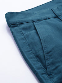 The Indian Garage Co Men Blue Slim Fit Easy Wash Joggers