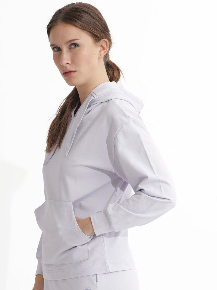 RAREISM Hooded Cotton Pullover Sweatshirt