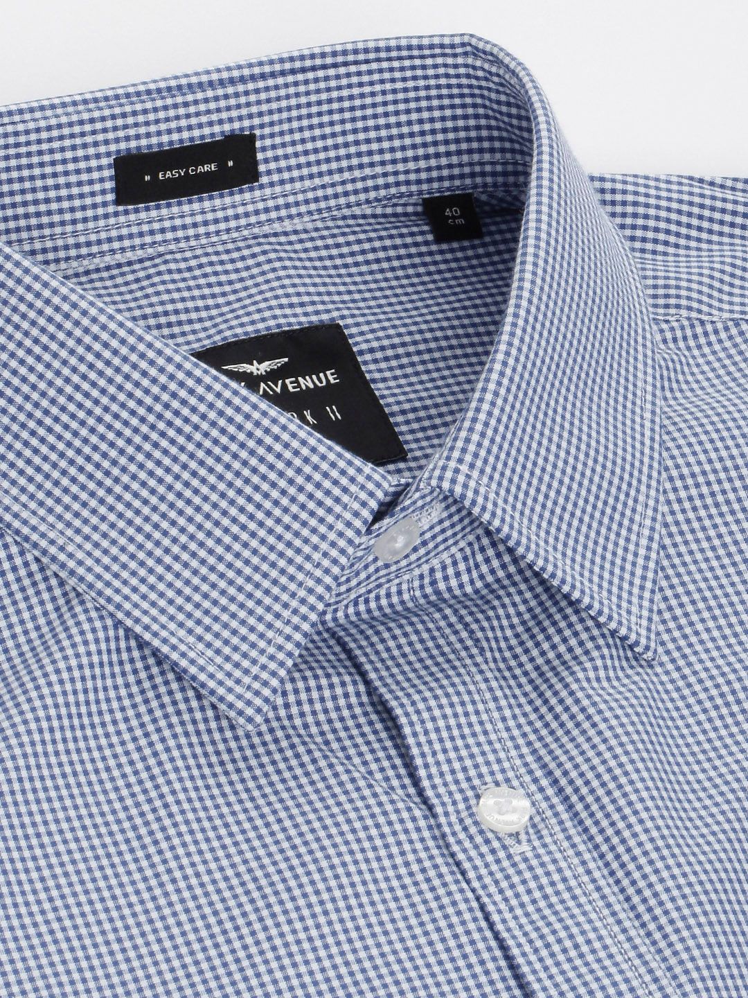 Park Avenue Men Slim Fit Micro Checks Formal Shirt