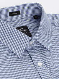 Park Avenue Men Slim Fit Micro Checks Formal Shirt