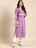 Anouk Ethnic Motifs Printed Kurta