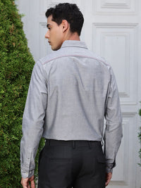 Thomas Scott Premium Button-Down Collar Chambray Pure Cotton Casual Shirt