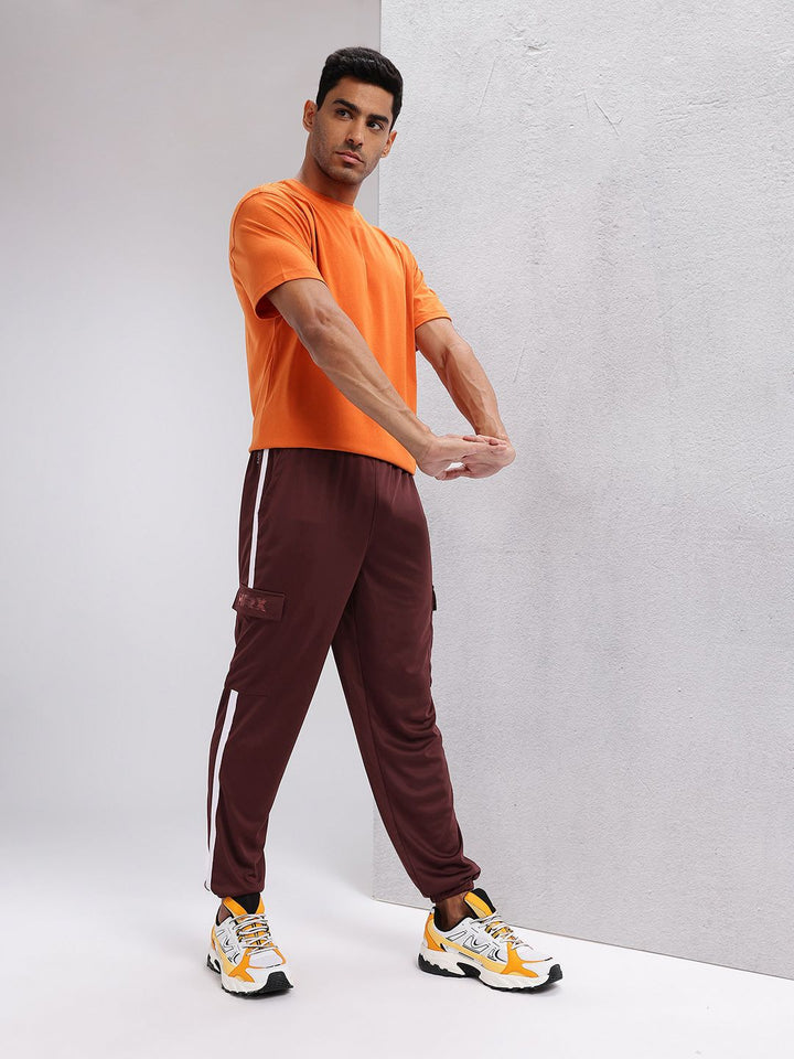 HRX by Hrithik Roshan Men Mid-Rise Rapid-Dry Training Joggers