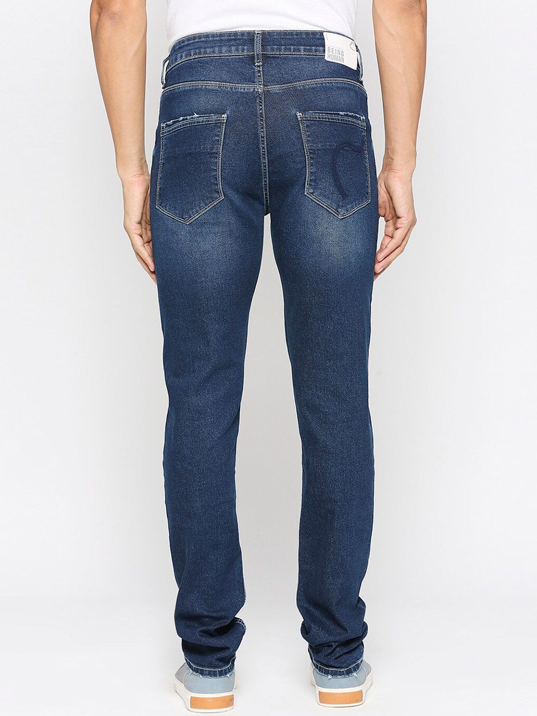 Being Human Men Slim Fit Mid Rise Clean Look Jeans