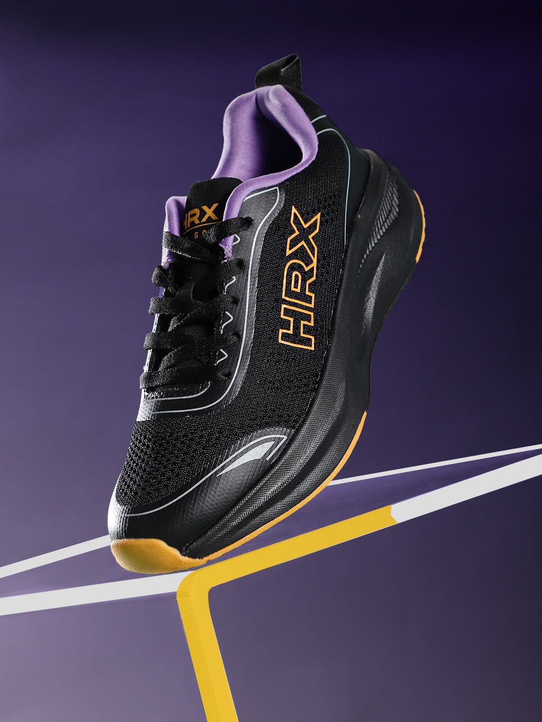 HRX by Hrithik Roshan Women Woven Design Running Shoes