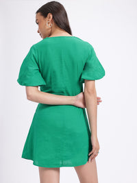 DressBerry Mini Magic Button-Up A-Line Dress