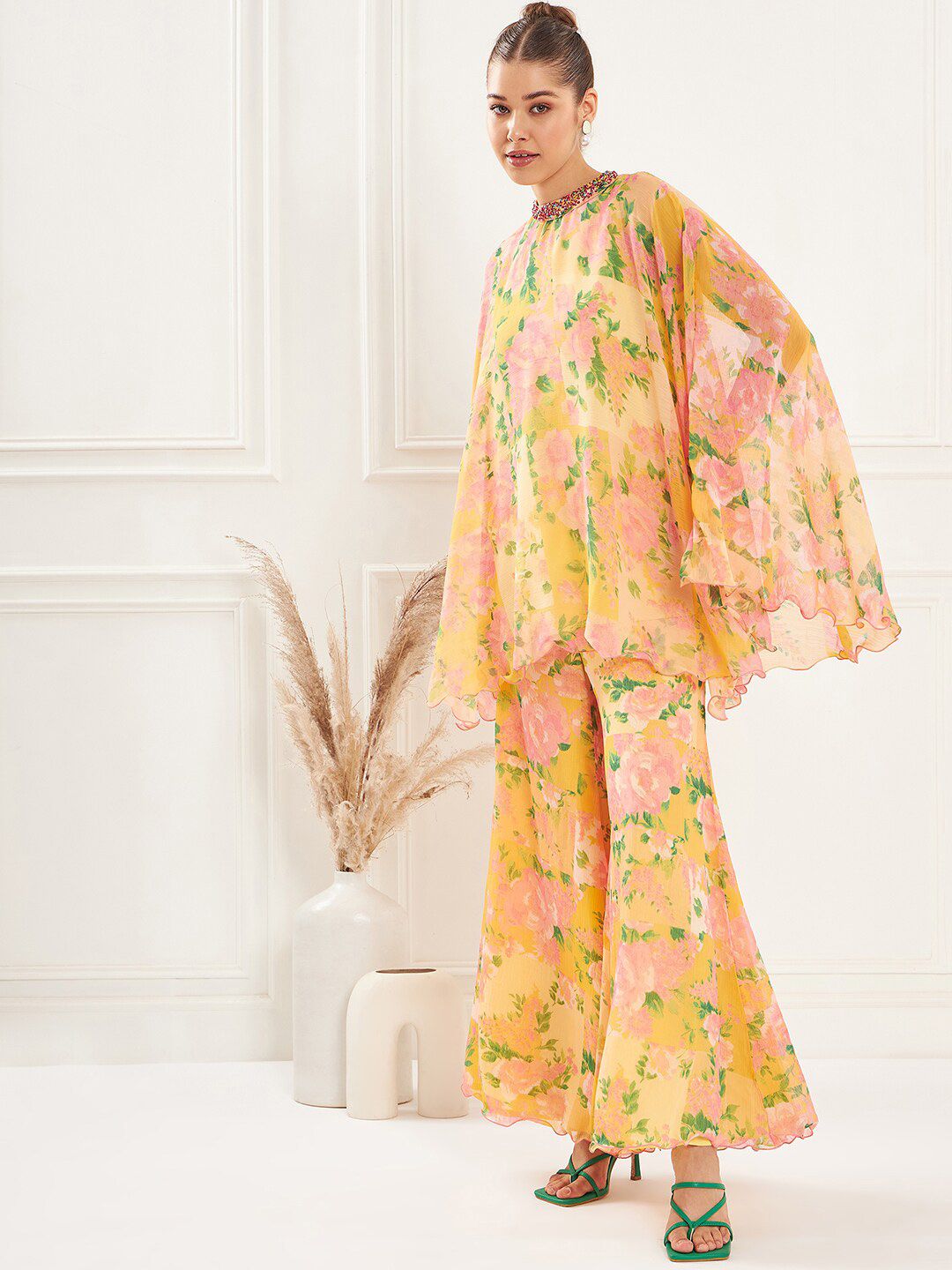 Antheaa Printed Top & Trouser