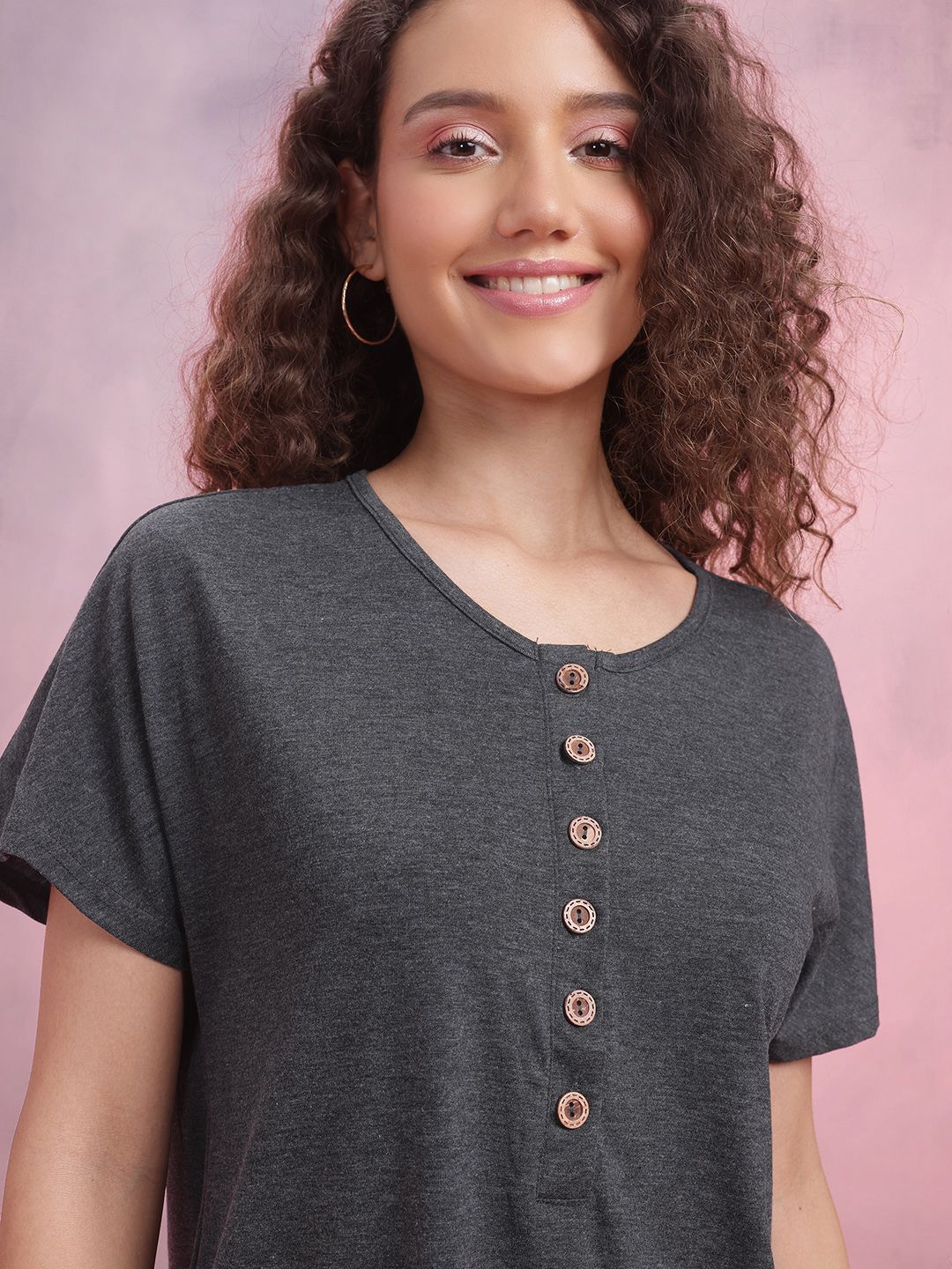 DressBerry Melange Relax Fit Top