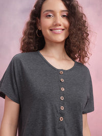 DressBerry Melange Relax Fit Top
