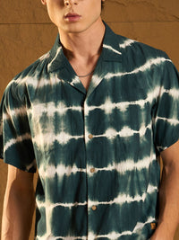 DENNISON Double Pocket Tie and Dye Oversized Shirt