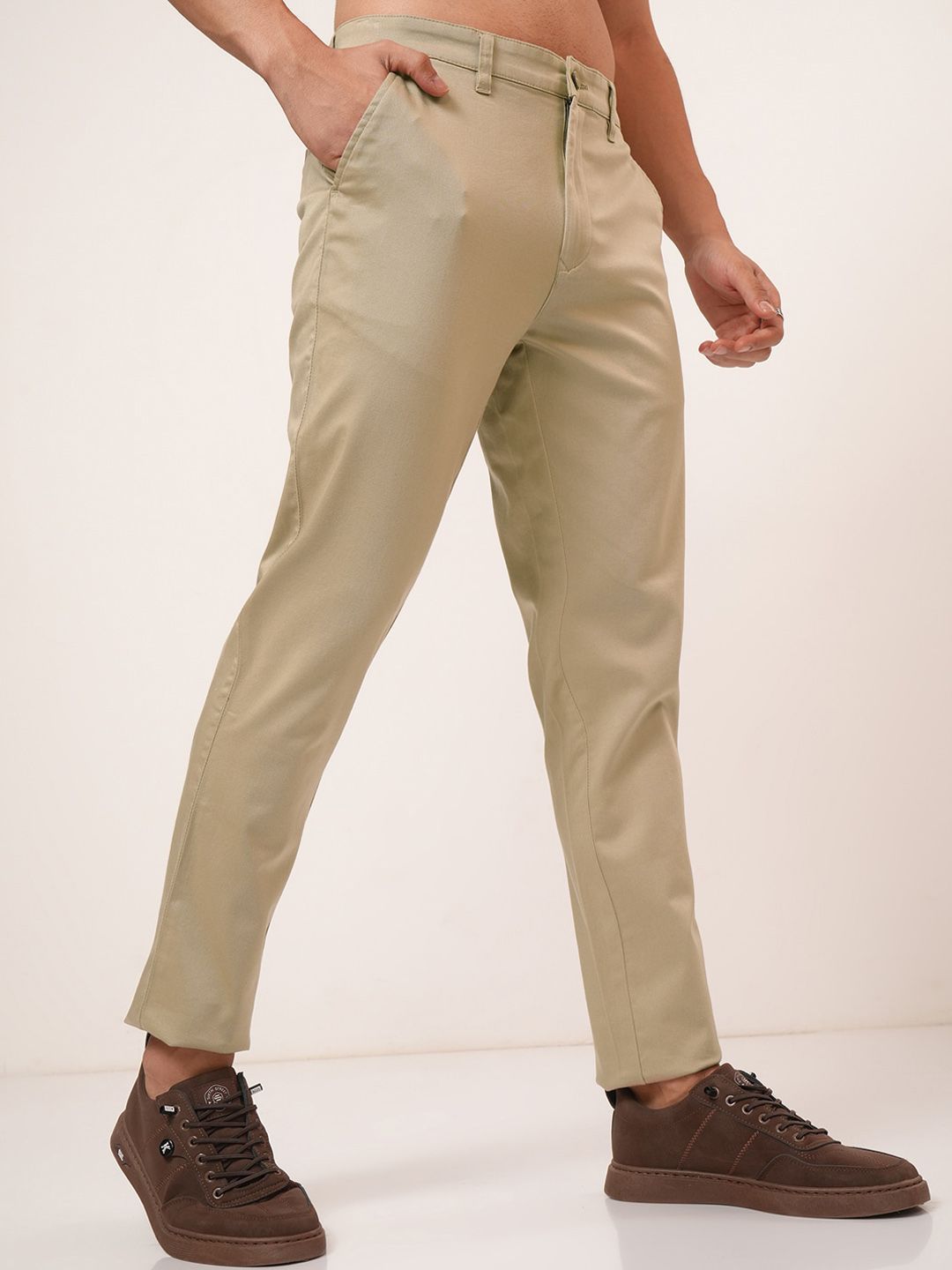 HIGHLANDER Premium Satin Chino Trousers