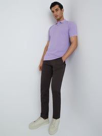 Raymond Pure Cotton Modern Fit Polo Collar T-shirt