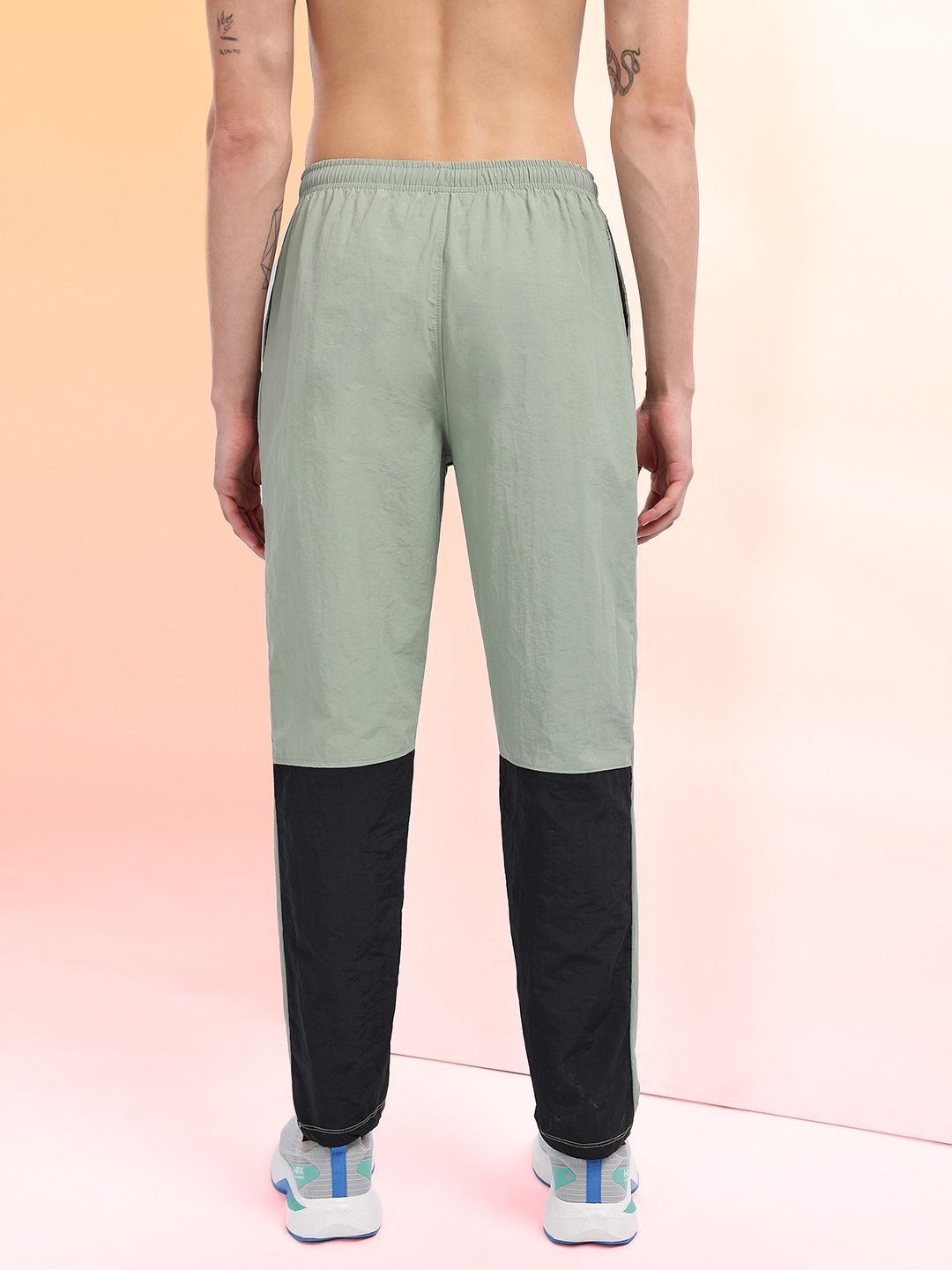 HRX by Hrithik Roshan Men Colorblock Running Track Pants