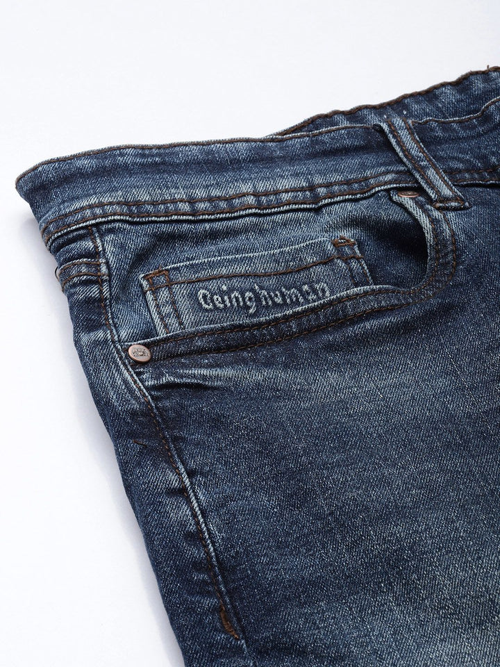 Being Human Men Slim Fit Light Fade Stretchable Jeans