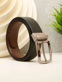 Teakwood Leathers Men Leather Reversible Formal Belt