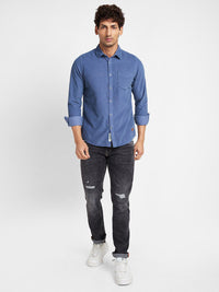 Being Human Slim Fit Opaque Casual Shirt