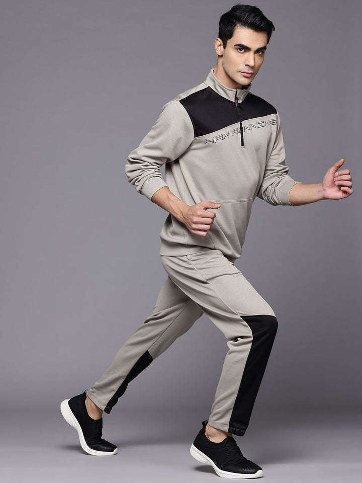 HRX by Hrithik Roshan Colourbocked Rapid Dry Running Tracksuits