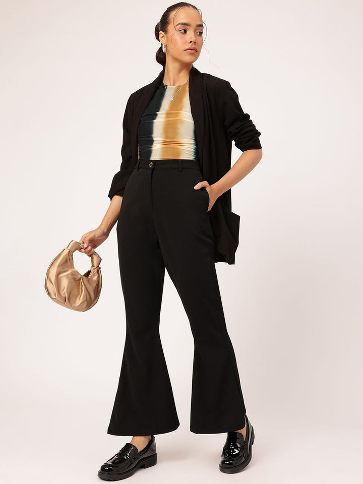 DressBerry Women Flared Trousers