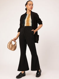 DressBerry Women Flared Trousers