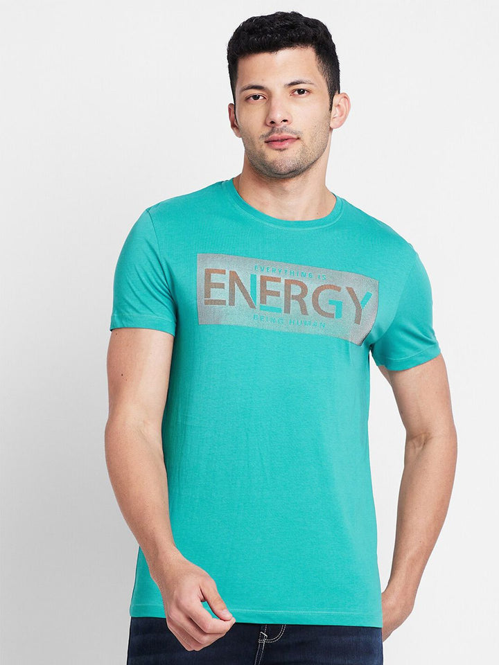 Being Human Typography Printed Casual T-shirt