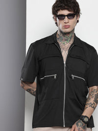 The Indian Garage Co Solid Relaxed Fit Casual Shirt