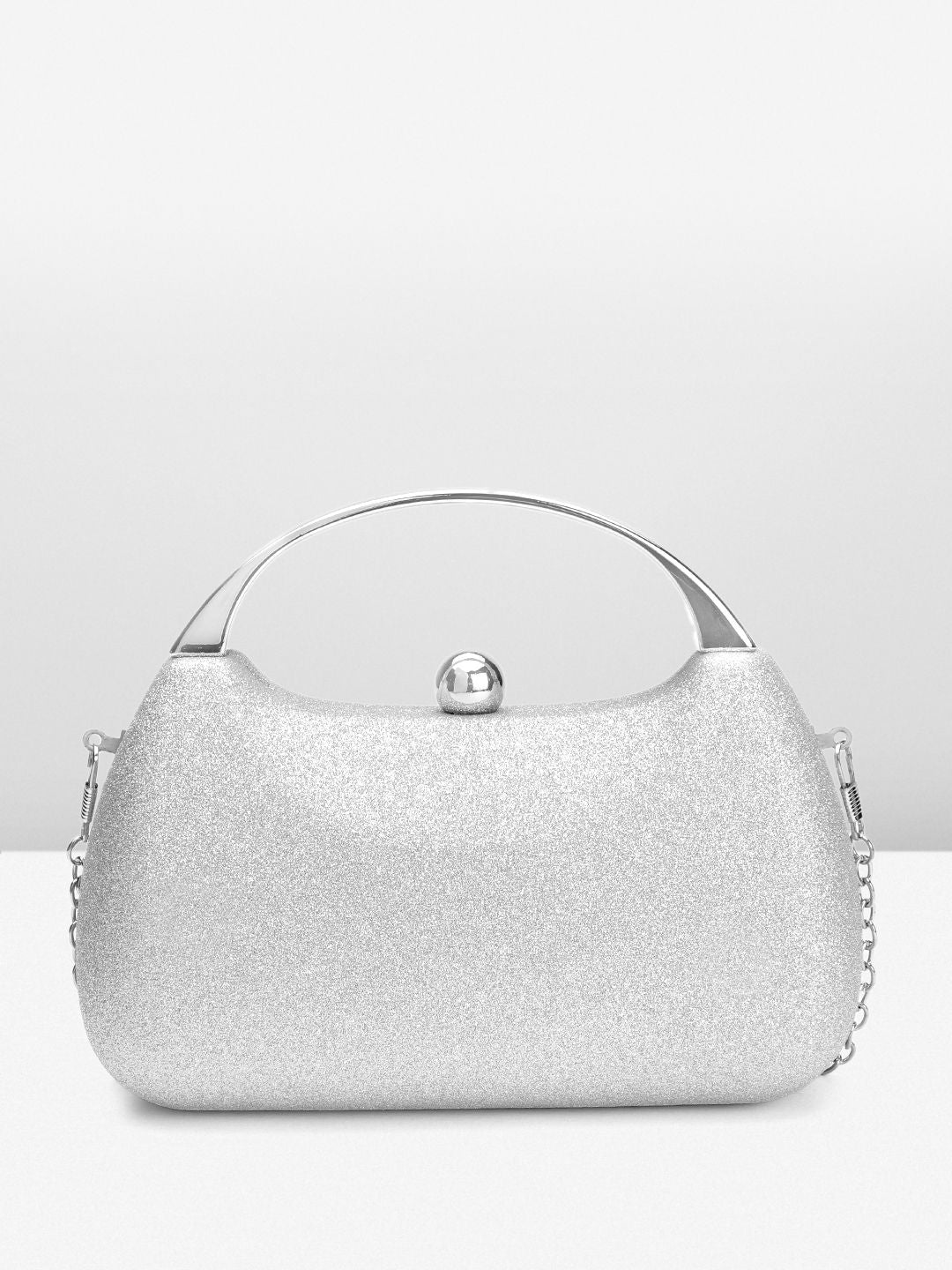 Lino Perros Shimmer Detail Party Box Clutch