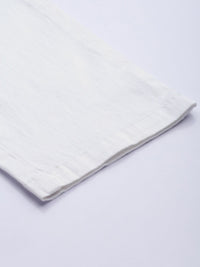 The Indian Garage Co Men White Slim Fit Trousers