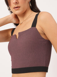 DressBerry Street Savvy Crop Top with Mini Skirt Co-Ords