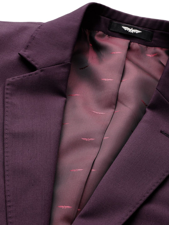 Park Avenue Notched Lapel Collar 2 Piece Formal Suit